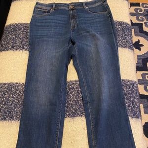 J.Jill High-Rise Straight Leg Jeans